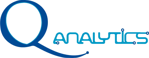 Logo de Q Analytics, plataforma de datos GPS y gestión logística para empresas de transporte en Chile